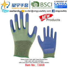 (Патентные продукты) Латексные зеленые перчатки для окружающей среды T3000